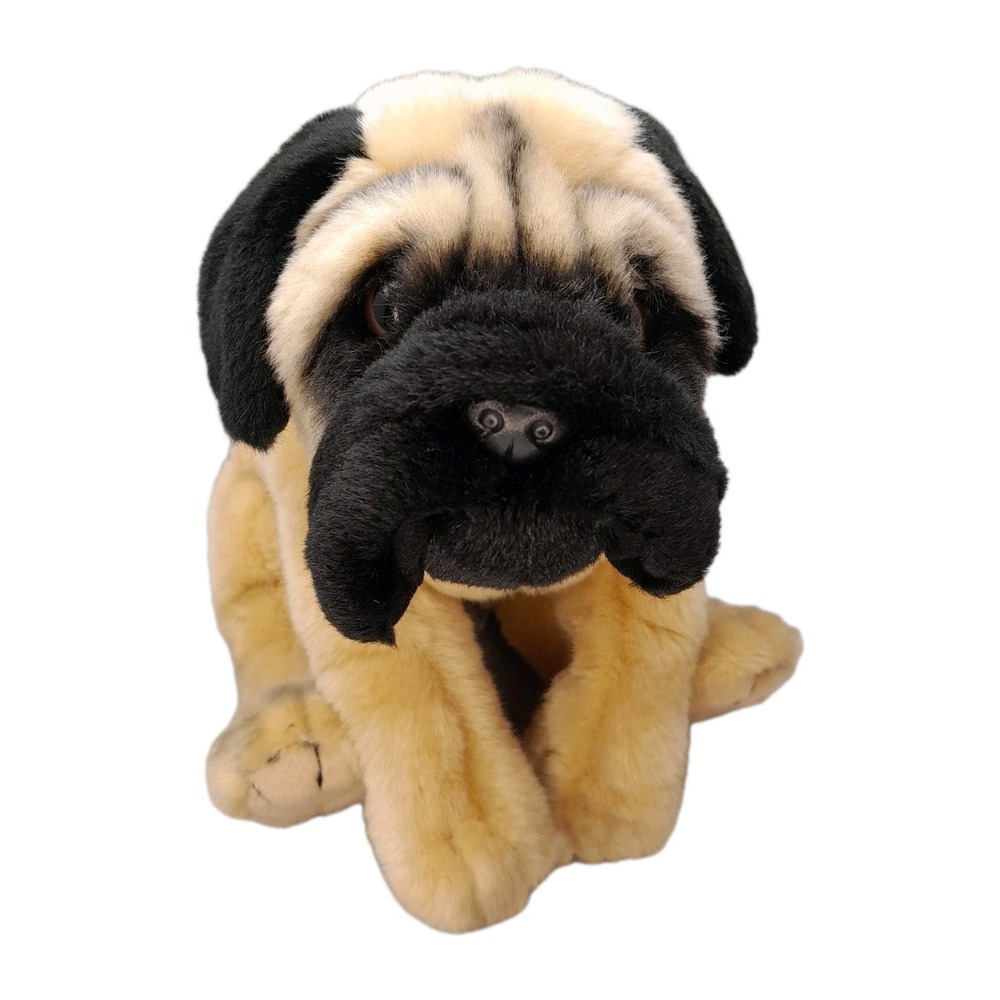 Vintage 2000 Animal Alley Pug Dog Plush 13" Toys‎ R Us Exclusive Stuffed Animal